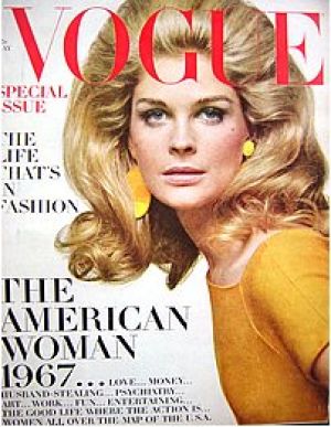 Vintage Vogue magazine covers - wah4mi0ae4yauslife.com - Vintage Vogue May 1967 - Candice Bergen.jpg
